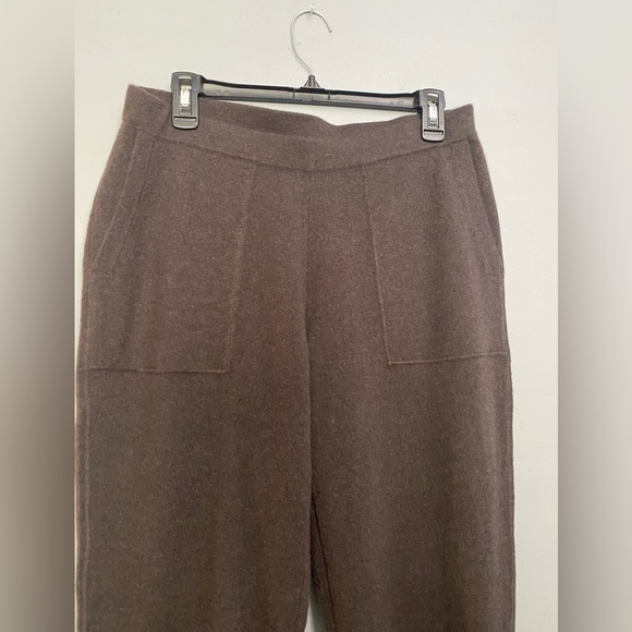 J. Jill cashmere brown joggers small - Picture 4 of 5